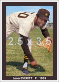Leon Everitt - 1969 San Diego Padres - choose a size & style