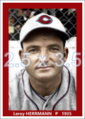 Leroy Herrmann - 1935 Cincinnati Reds - choose a size & style