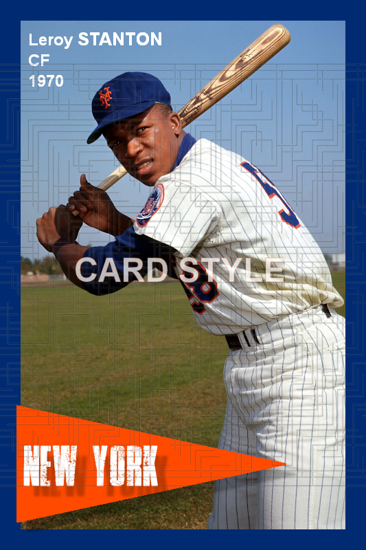 Leroy Stanton - 1970 New York Mets - choose a size & style