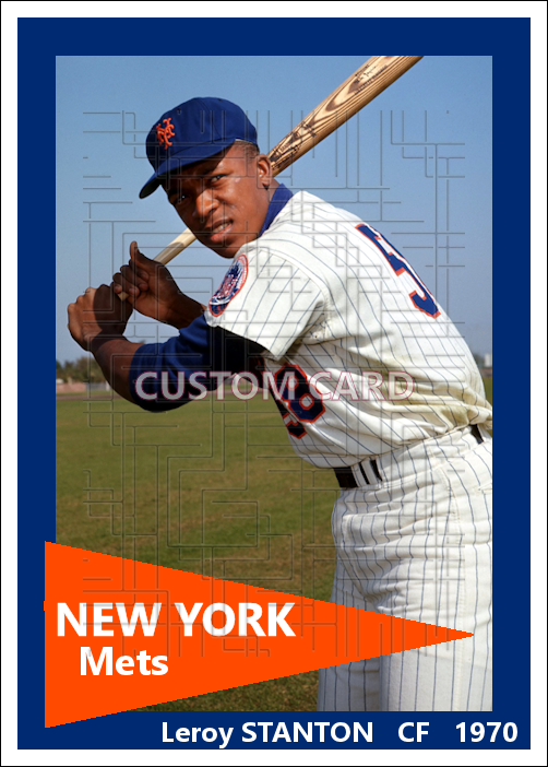 Leroy Stanton - 1970 New York Mets - choose a size & style