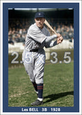 Les Bell - 1928 Boston Braves - choose a size & style
