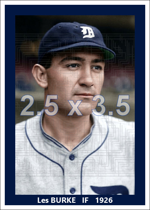 Les Burke - 1926 Detroit Tigers - choose a size & style