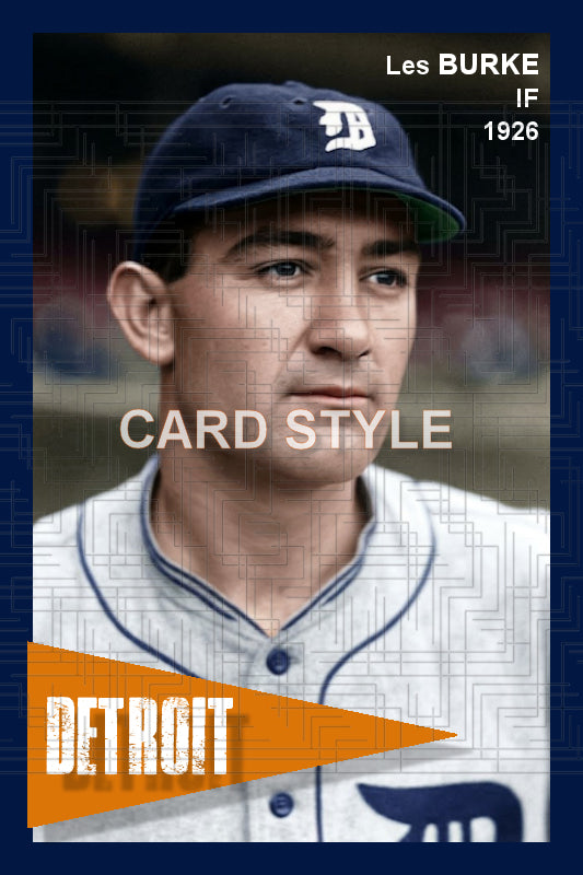 Les Burke - 1926 Detroit Tigers - choose a size & style