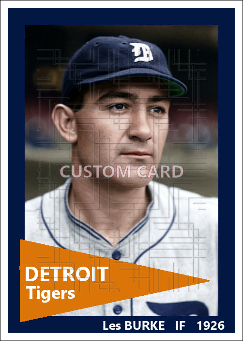 Les Burke - 1926 Detroit Tigers - choose a size & style