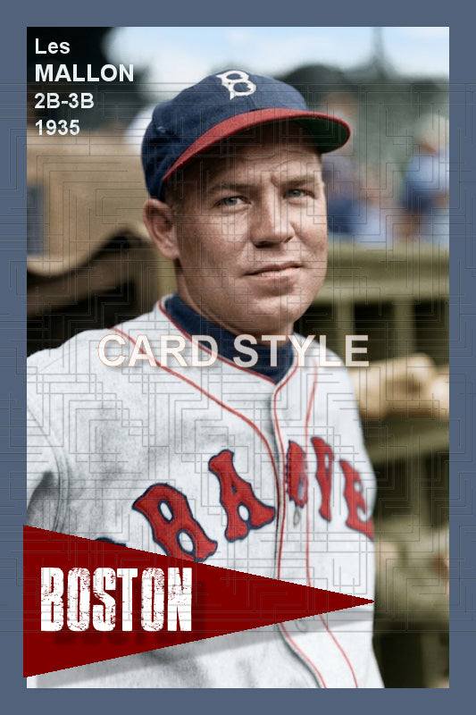 Les Mallon - 1935 Boston Braves - choose a size & style