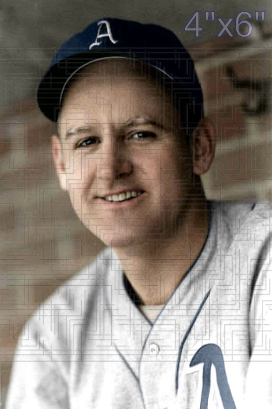 Les McCrabb - 1941 Philadelphia Athletics - choose a size & style