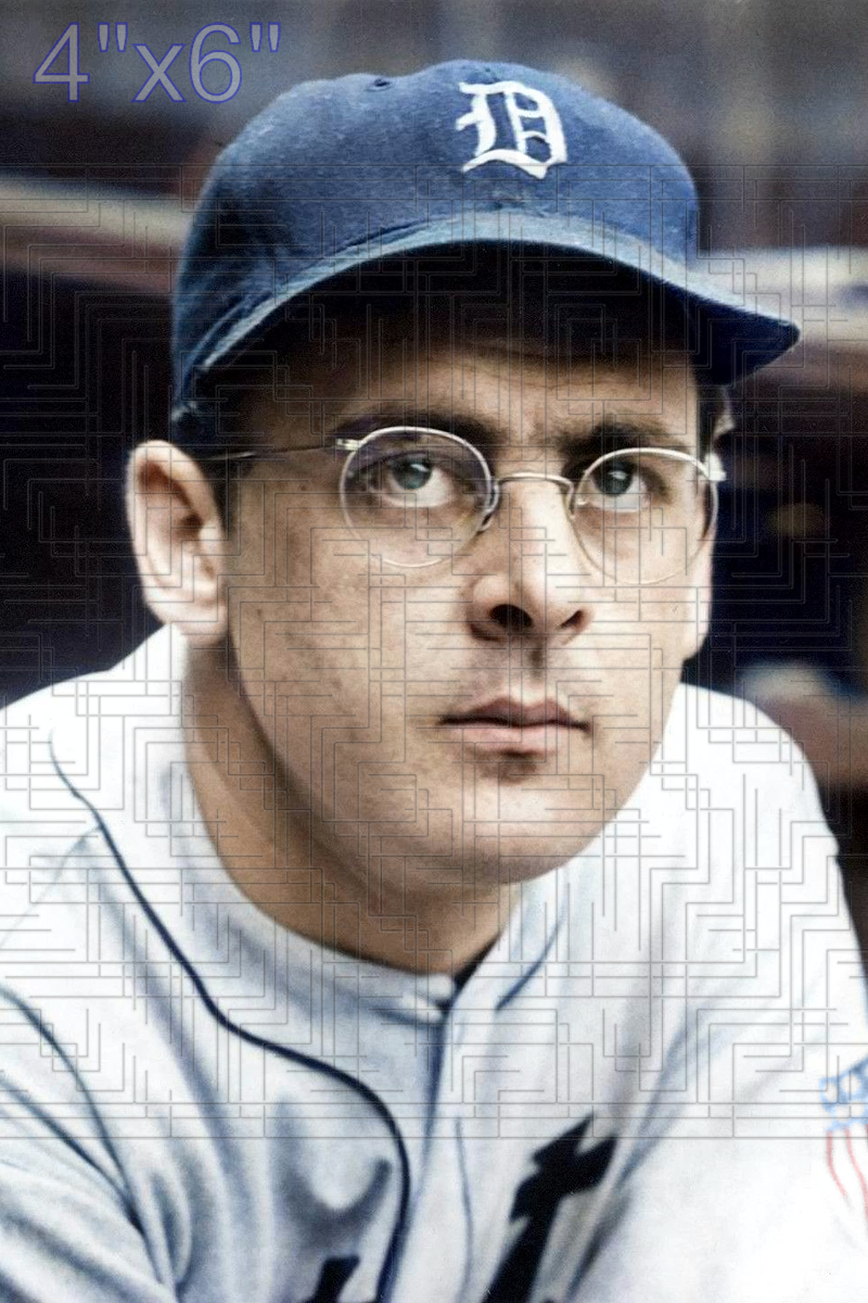 Les Mueller - 1945 Detroit Tigers - choose a size & style