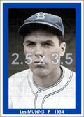 Les Munns - 1934 Brooklyn Dodgers - choose a size & style