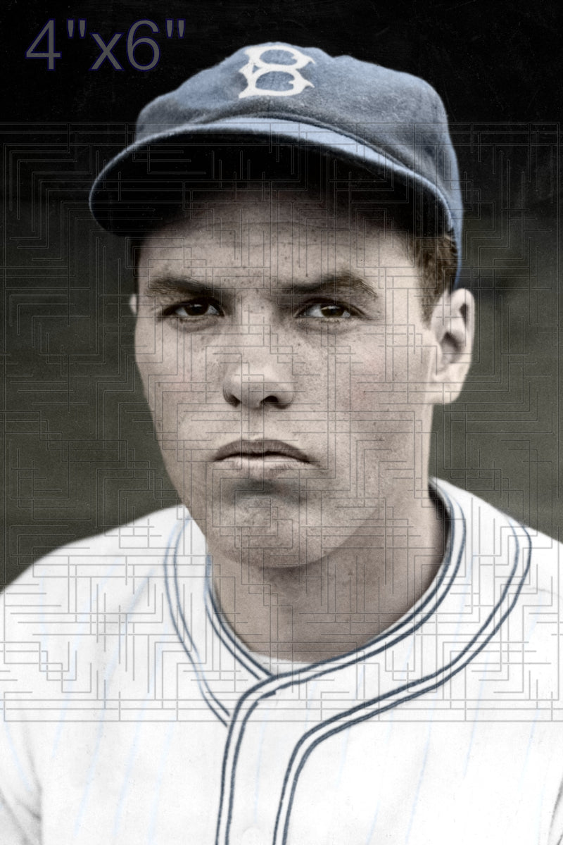 Les Munns - 1934 Brooklyn Dodgers - choose a size & style