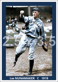 Les Nunamaker - 1919 Cleveland Indians - choose a size & style