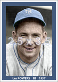 Les Powers - 1937 New York Giants - choose a size & style