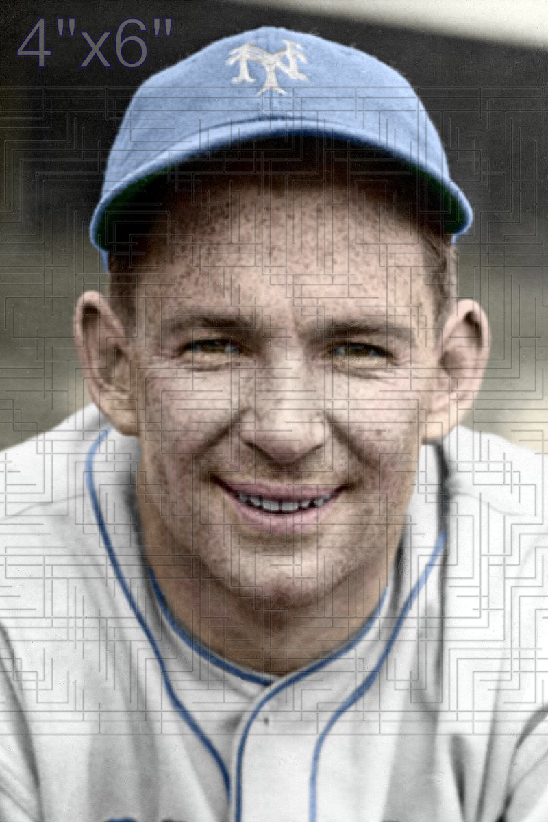 Les Powers - 1937 New York Giants - choose a size & style