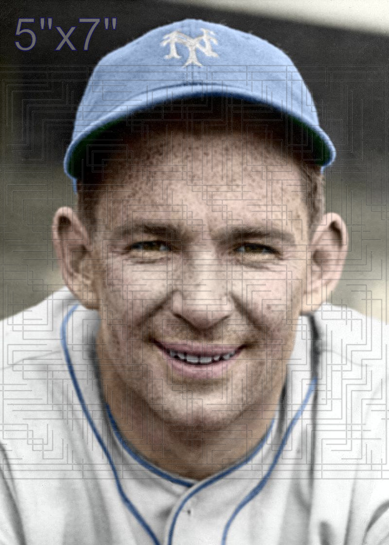 Les Powers - 1937 New York Giants - choose a size & style