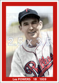 Les Powers - 1939 Philadelphia Phillies - choose a size & style