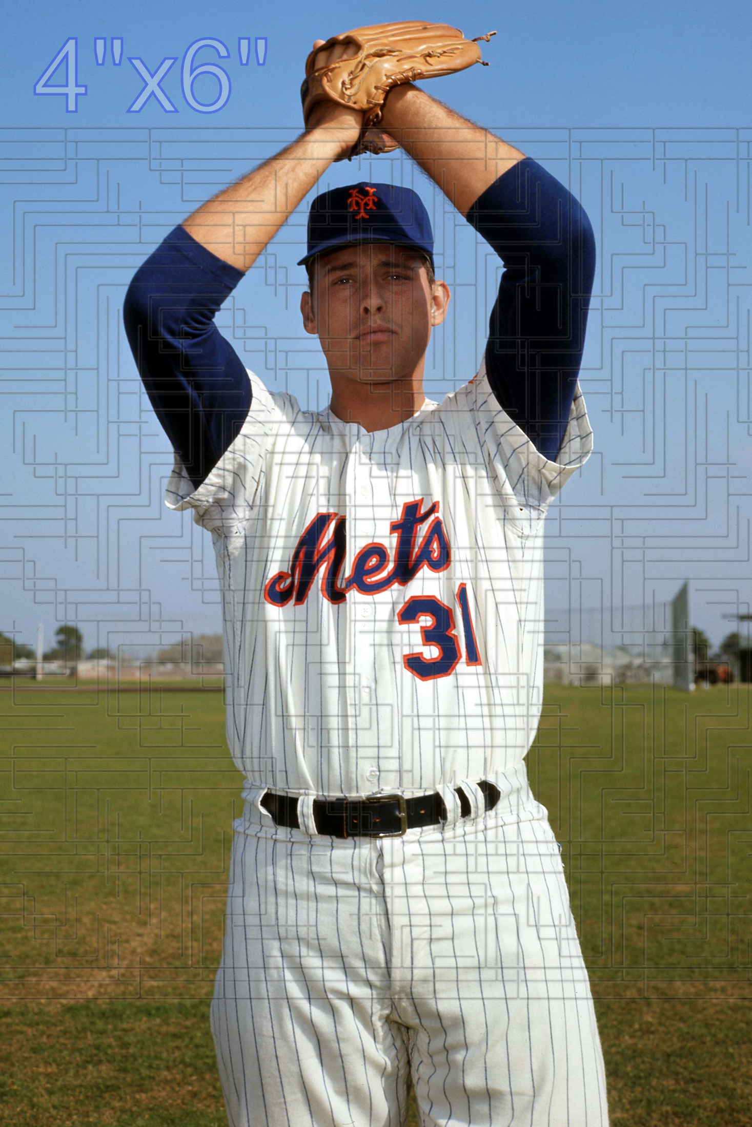Les Rohr - 1968 New York Mets - choose a size & style