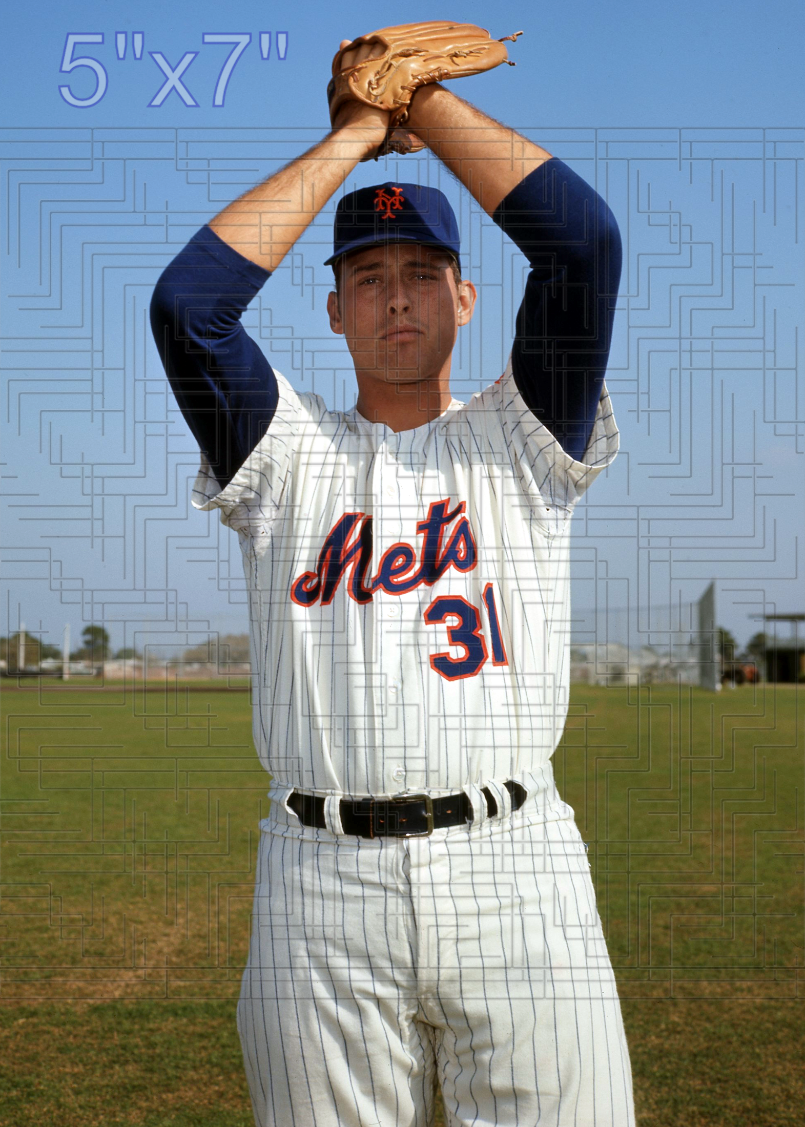 Les Rohr - 1968 New York Mets - choose a size & style