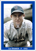 Les Webber - 1942 Brooklyn Dodgers - choose a size & style