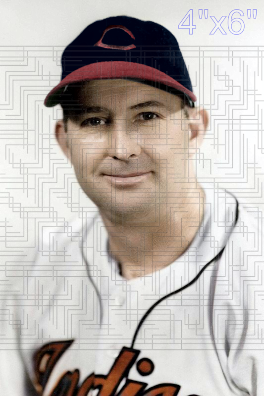 Les Willis - 1947 Cleveland Indians - choose a size & style