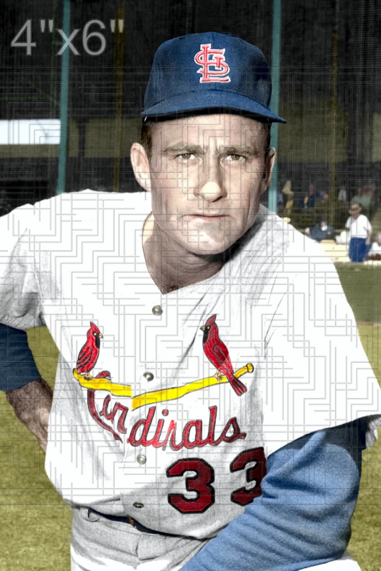 Lew Burdette - 1964 St. Louis Cardinals - choose a size & style
