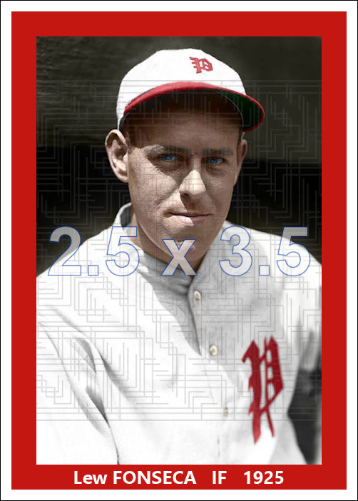 Lew Fonseca - 1925 Philadelphia Phillies - choose a size & style