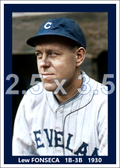 Lew Fonseca - 1930 Cleveland Indians - choose a size & style