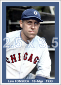 Lew Fonseca - 1932 Chicago White Sox - choose a size & style