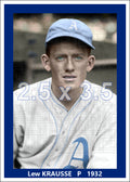 Lew Krausse - 1932 Philadelphia Athletics - choose a size & style