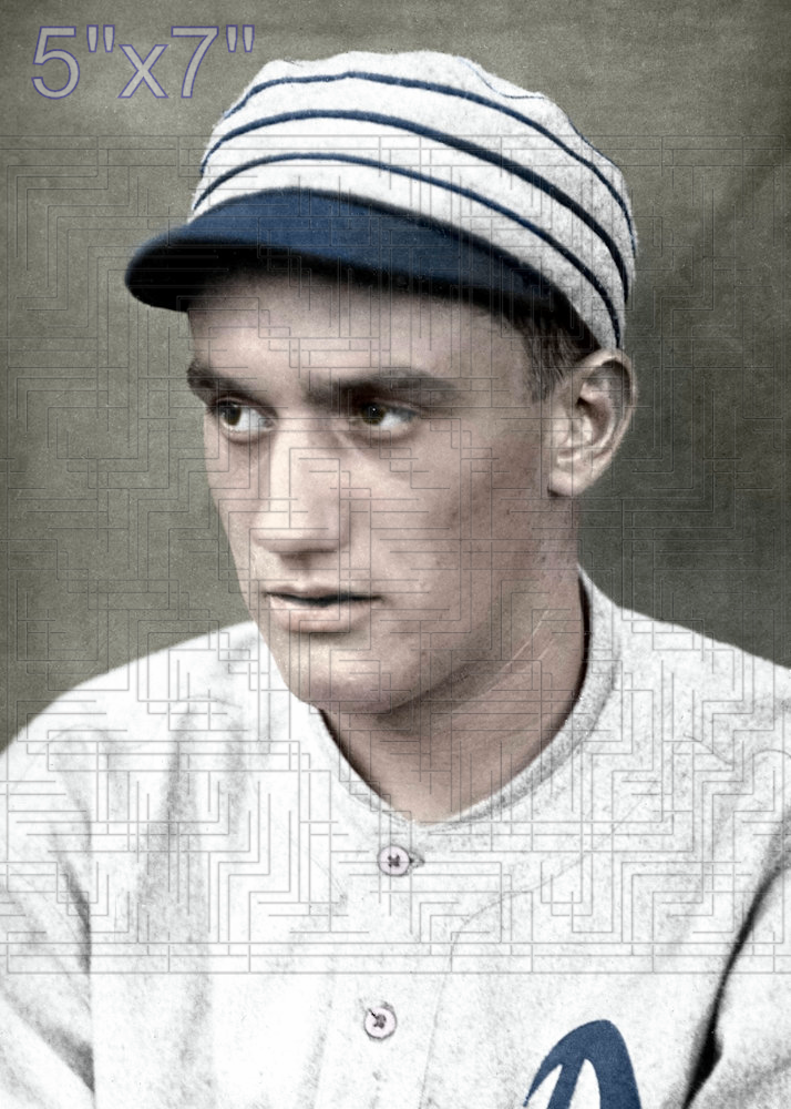 Lew Malone - 1915 Philadelphia Athletics - choose a size & style