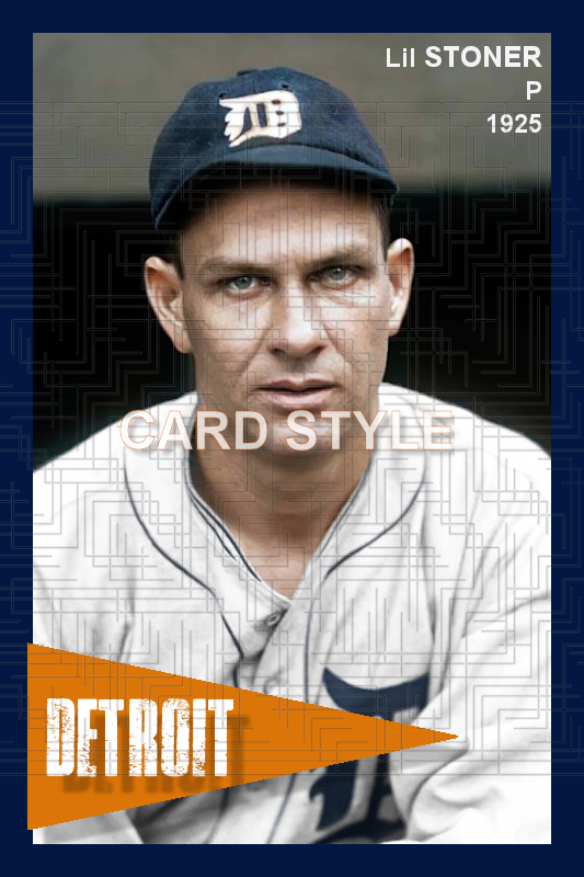 Lil Stoner - 1925 Detroit Tigers - choose a size & style