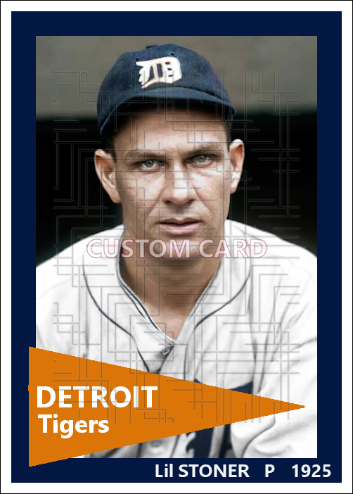 Lil Stoner - 1925 Detroit Tigers - choose a size & style