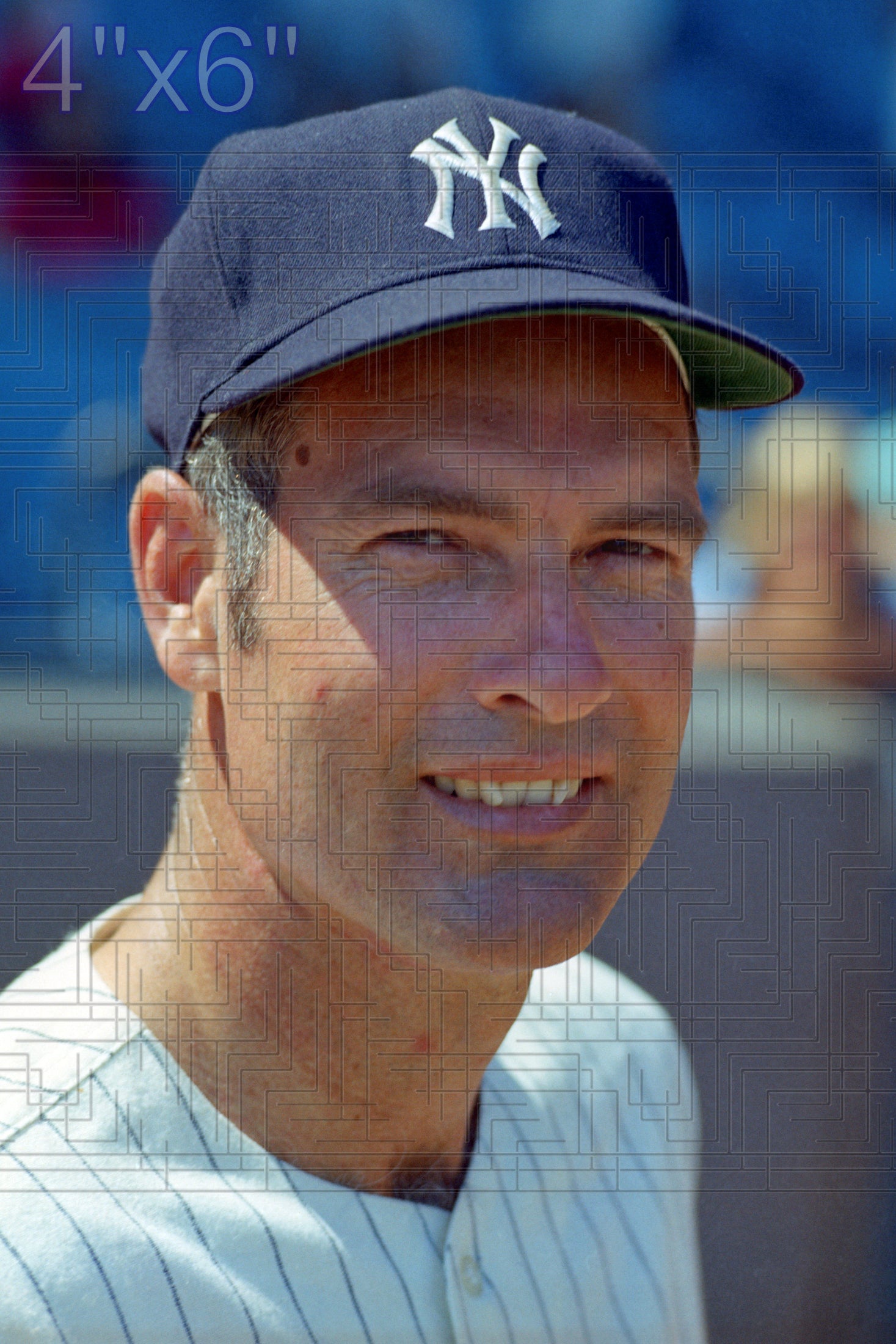 Lindy McDaniel - 1971-73 New York Yankees - choose a size & style