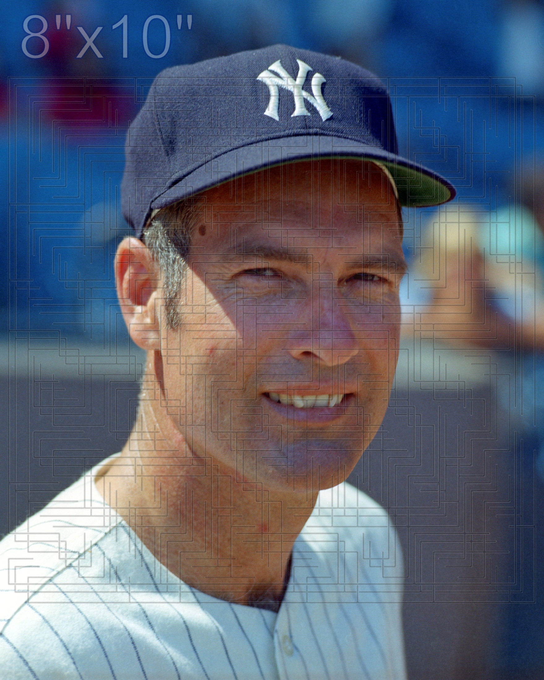 Lindy McDaniel - 1971-73 New York Yankees - choose a size & style