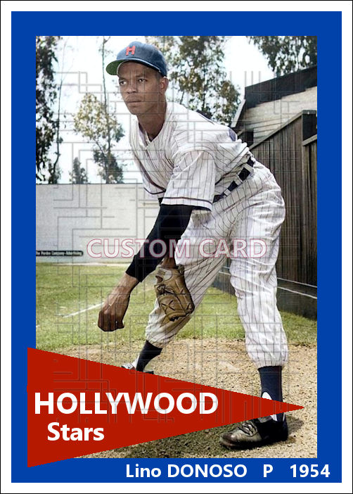 Lino Donoso - 1954 Hollywood Stars - choose a size & style