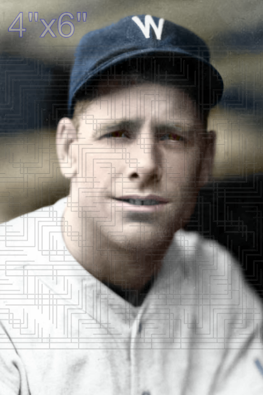 Lloyd Brown - 1929 Washington Senators - choose a size & style