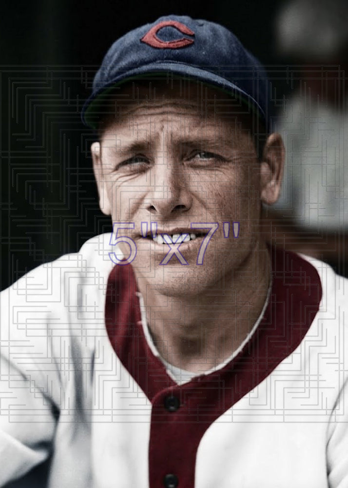 Lloyd Brown - 1934 Cleveland Indians - choose a size & style
