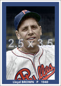 Lloyd Brown - 1940 Philadelphia Phillies - choose a size & style
