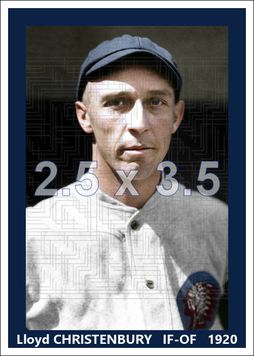 Lloyd Christenbury - 1920 Boston Braves - choose a size & style