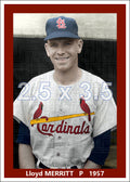 Lloyd Merritt - 1957 St. Louis Cardinals - choose a size & style