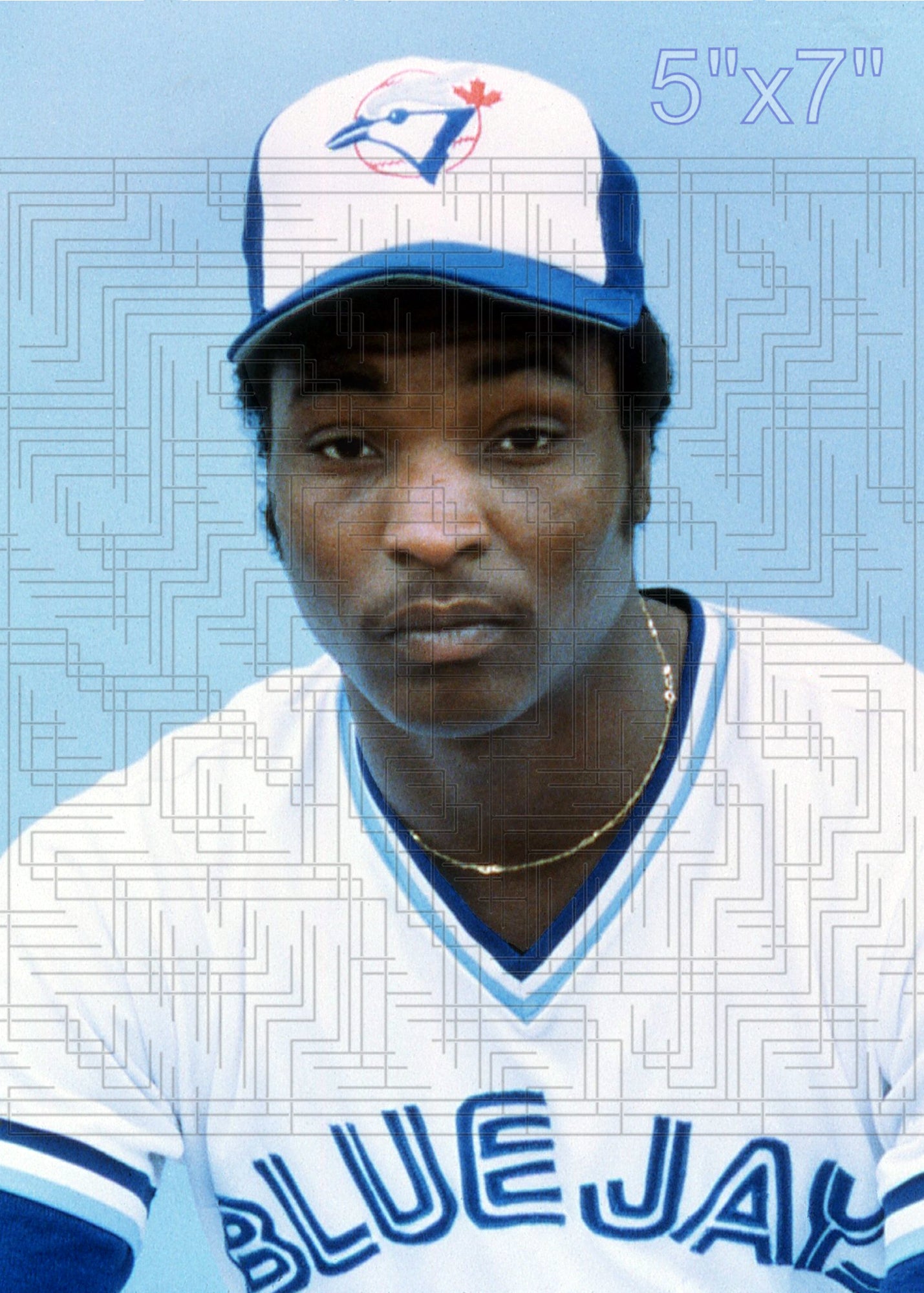 Lloyd Moseby - 1980s Toronto Blue Jays - choose a size & style