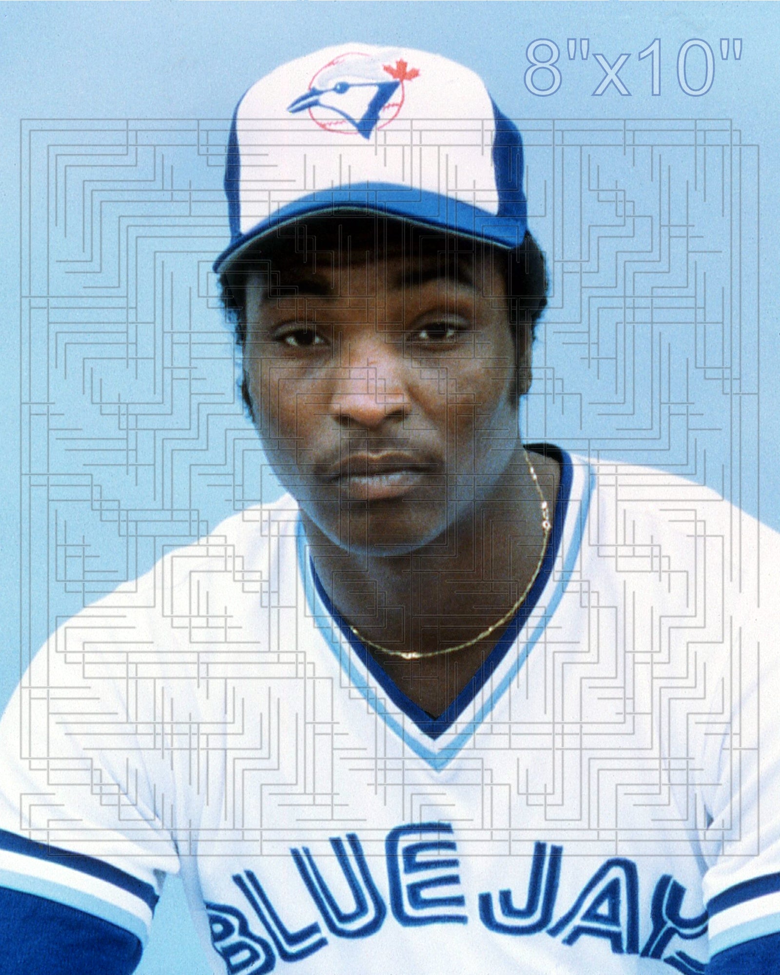 Lloyd Moseby - 1980s Toronto Blue Jays - choose a size & style