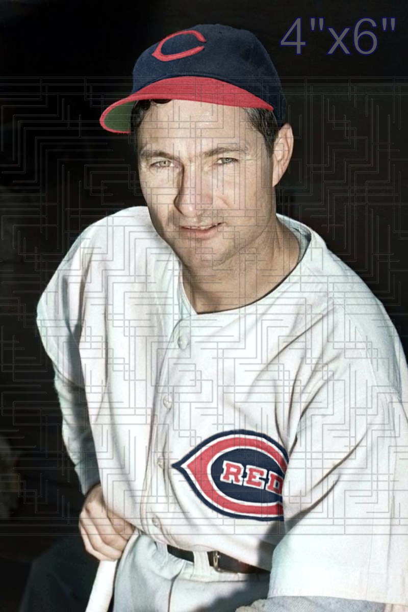 Lloyd Waner - 1941 Cincinnati Reds - choose a size & style