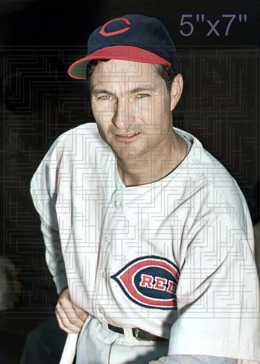 Lloyd Waner - 1941 Cincinnati Reds - choose a size & style