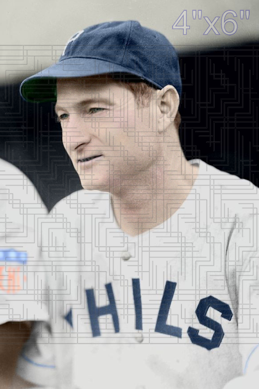 Lloyd Waner - 1942 Philadelphia Phillies - choose a size & style