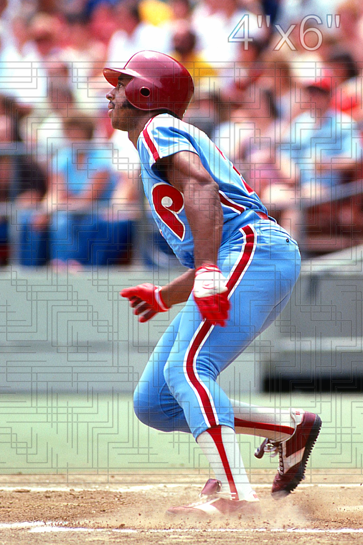 Lonnie Smith - 1981 Philadelphia Phillies - choose a size & style