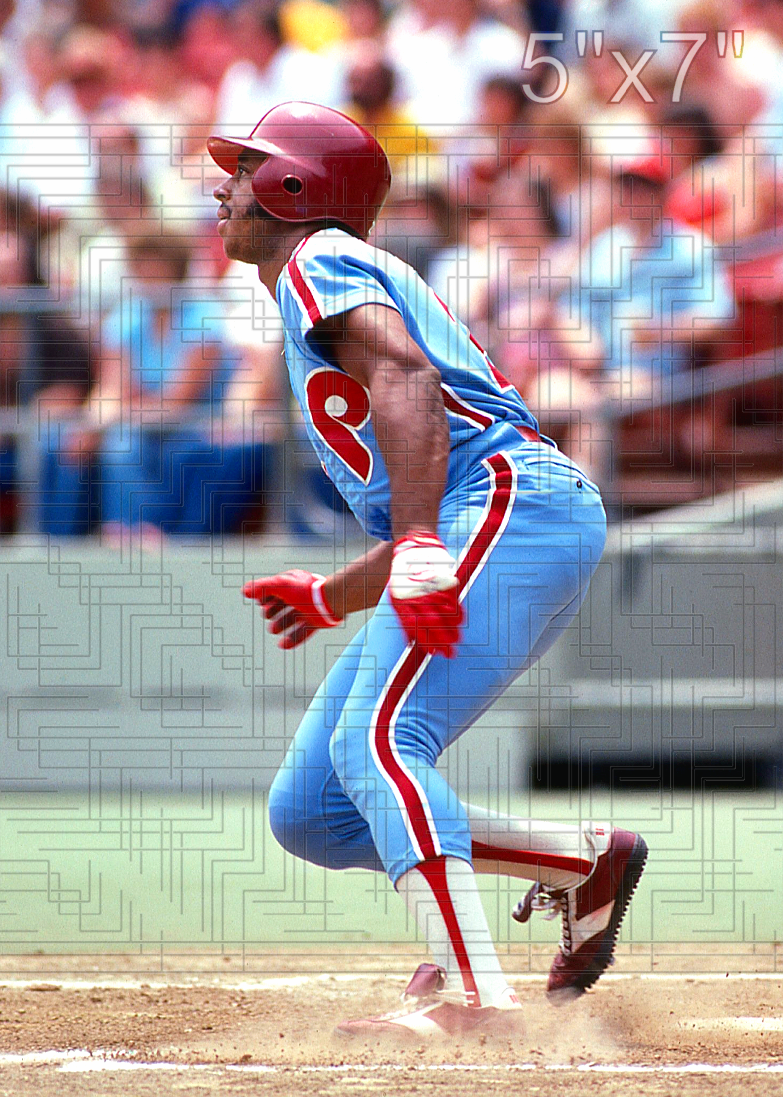Lonnie Smith - 1981 Philadelphia Phillies - choose a size & style