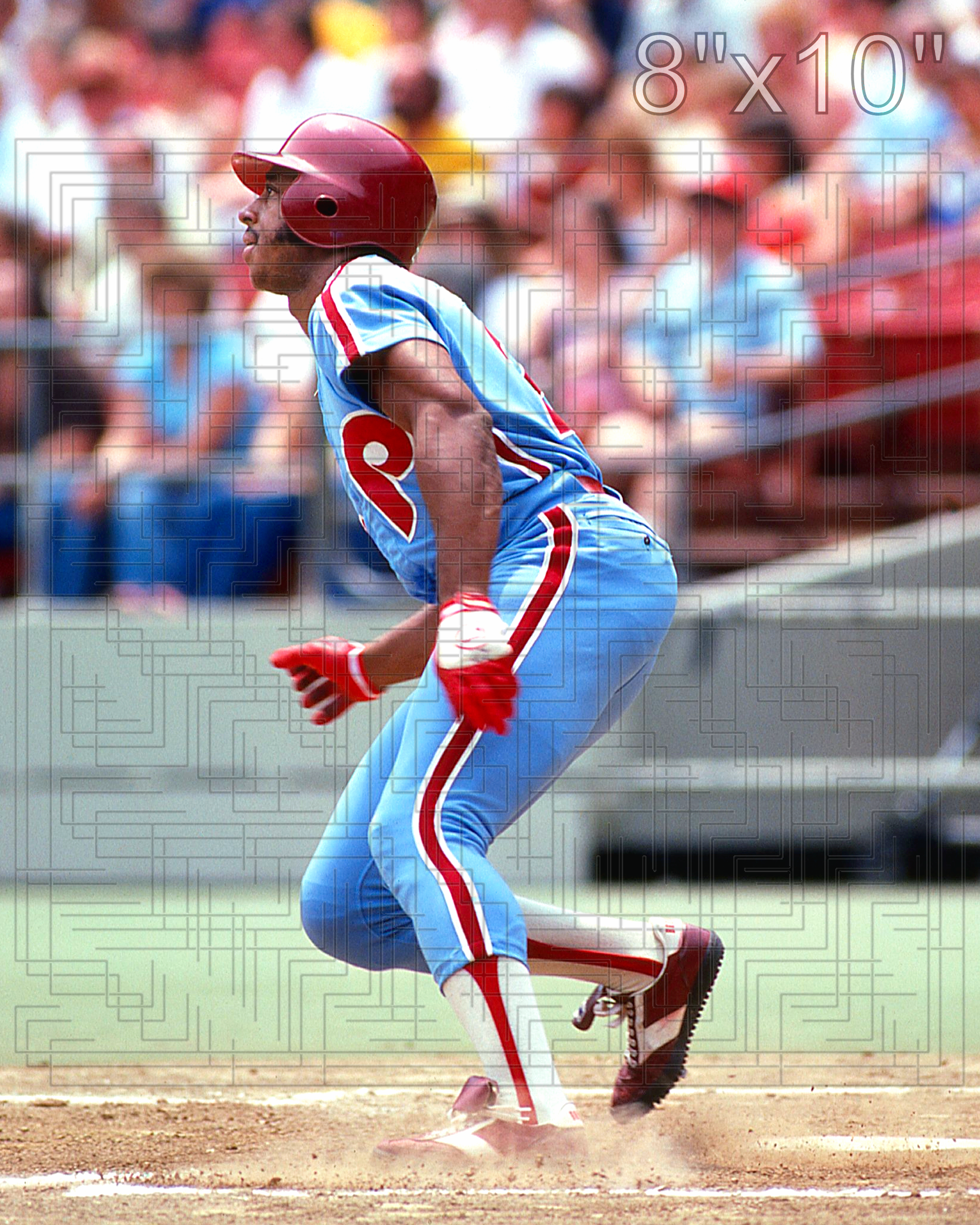 Lonnie Smith - 1981 Philadelphia Phillies - choose a size & style