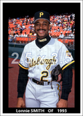 Lonnie Smith - 1993 Pittsburgh Pirates - choose a size & style