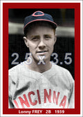 Lonny Frey - 1939 Cincinnati Reds - choose a size & style
