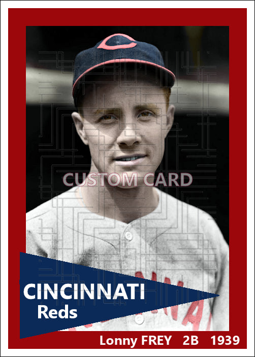 Lonny Frey - 1939 Cincinnati Reds - choose a size & style