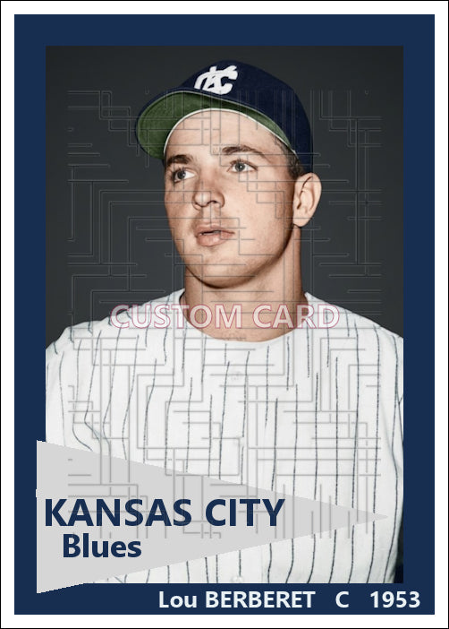 Lou Berberet - 1953 Kansas City Blues - choose a size & style